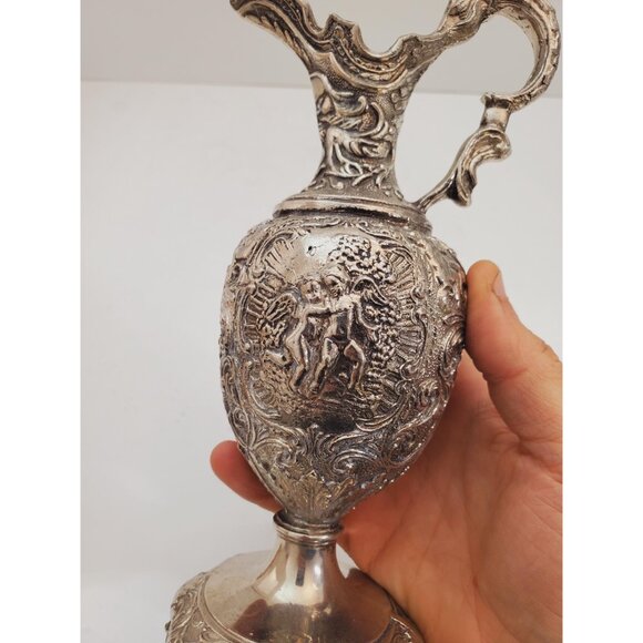 vintage Charles Reily & George Storer Wine Ewer after Benvenuto Cellini - made - Picture 4 of 10